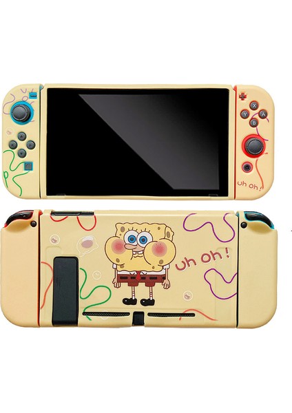 Nintendo Switch ile Uyumlu Kılıf Nintendo Switch Için Takılabilir Yumuşak Koruyucu Kılıf Kapağı (Yurt Dışından)