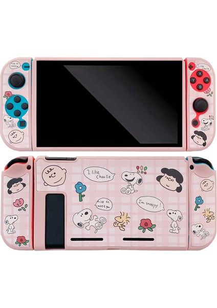 Nintendo Switch ile Uyumlu Kılıf Nintendo Switch Için Takılabilir Yumuşak Koruyucu Kılıf Kapağı (Yurt Dışından)