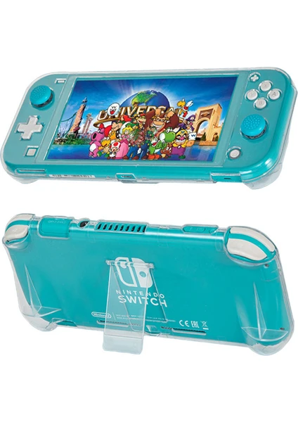 Switch Lite Için Şeffaf Kristal Kılıf Sert Koruyucu Kapak Kaplama Kabuğu (Yurt Dışından)