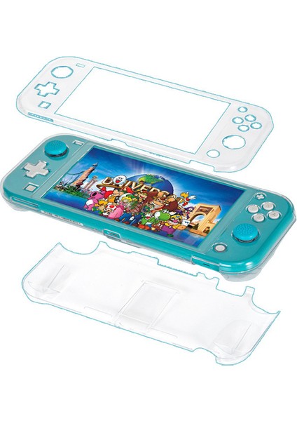 Switch Lite Için Şeffaf Kristal Kılıf Sert Koruyucu Kapak Kaplama Kabuğu (Yurt Dışından)