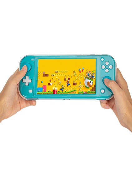 Switch Lite Için Şeffaf Kristal Kılıf Sert Koruyucu Kapak Kaplama Kabuğu (Yurt Dışından)