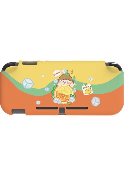 Nintendo Switch Lite ile Uyumlu Kılıf Için Silikon Koruyucu Kauçuk Kapak Çizilmez Kaymaz Kılıf (Yurt Dışından)