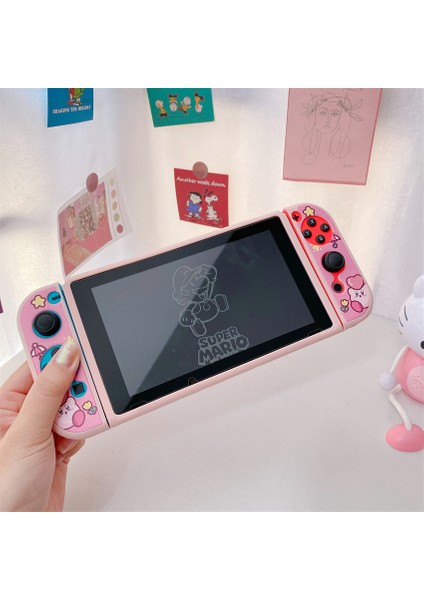 Nintendo Switch ile Uyumlu Kılıf Nintendo Switch Için Takılabilir Yumuşak Koruyucu Kılıf Kapağı (Yurt Dışından)