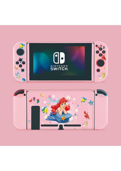Switch Için Koruyucu Kılıf Nintendo Switch Konsolu ve Joy-Con ile Uyumlu Tpu Ince Kılıf Kapağı (Yurt Dışından)