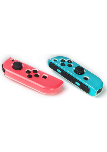 Nintendo Switch Joy-Con Için Yumuşak Yedek Kabuk Kılıf Ns Joy Cons El Kumandası ile Uyumlu Şeffaf Tpu Koruyucu Kapak Kılıfı (Yurt Dışından)