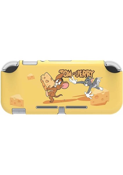 Nintendo Switch Lite ile Uyumlu Kılıf Için Silikon Koruyucu Kauçuk Kapak Çizilmez Kaymaz Kılıf (Tesadüfi Ekran Koruyucu) (Yurt Dışından)