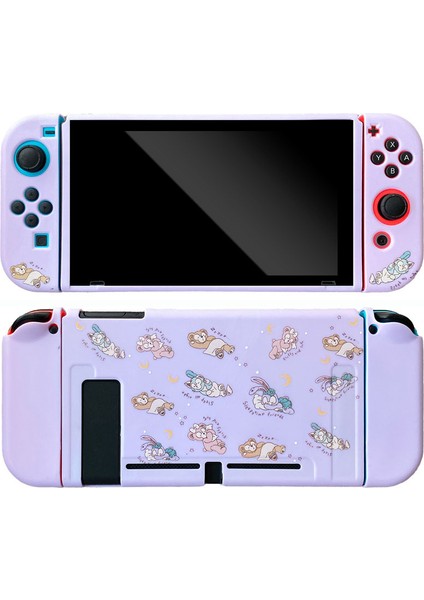 Nintendo Switch ile Uyumlu Kılıf Nintendo Switch Için Takılabilir Yumuşak Koruyucu Kılıf Kapağı (Yurt Dışından)