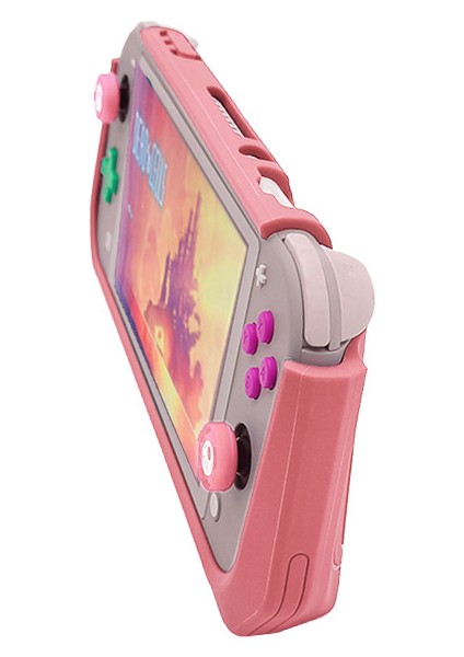 Switch Lite Kılıf Nintendo Switch Lite Için Koruyucu Kılıf Nintendo Switch Lite ile Uyumlu Koruyucu Kapak El Kavrama Kılıfı (Pembe) (Yurt Dışından)