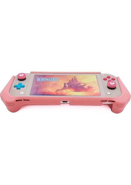 Switch Lite Kılıf Nintendo Switch Lite Için Koruyucu Kılıf Nintendo Switch Lite ile Uyumlu Koruyucu Kapak El Kavrama Kılıfı (Pembe) (Yurt Dışından)