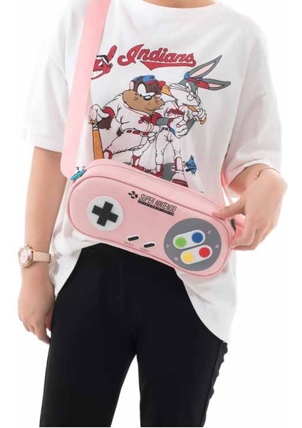 Nintendo Switch Için Seyahat Taşıma Çantası Dayanıklı Omuz Saklama Çantası Moda Sırt Çantası Anahtarı/anahtar Lite/anahtar OLED Konsol Aksesuarları (Yurt Dışından)