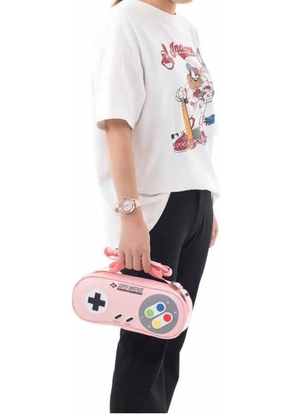 Nintendo Switch Için Seyahat Taşıma Çantası Dayanıklı Omuz Saklama Çantası Moda Sırt Çantası Anahtarı/anahtar Lite/anahtar OLED Konsol Aksesuarları (Yurt Dışından)