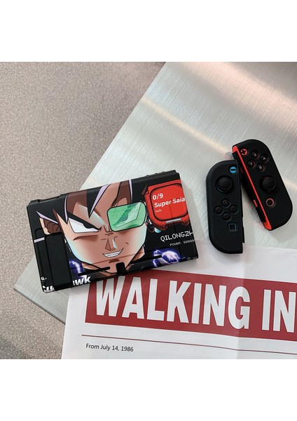 Nintendo Switch Için Takılabilir Koruyucu Kılıf Ns Konsolu ve Joy-Con Kontrol Cihazları Için Sevimli Yumuşak Tpu Ince Kılıf Kapağı (Yurt Dışından)