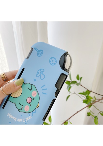 Nintendo Switch Lite ile Uyumlu Kılıf Için Silikon Koruyucu Kauçuk Kapak Çizilmez Kaymaz Kılıf (Tesadüfi Ekran Koruyucu) (Yurt Dışından) modelleri