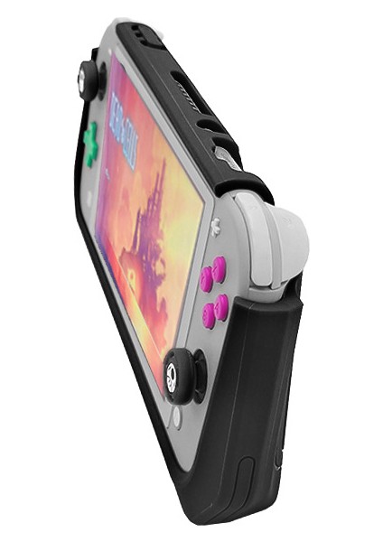 Switch Lite Kılıf Nintendo Switch Lite Için Koruyucu Kılıf Nintendo Switch Lite ile Uyumlu Koruyucu Kapak El Kavrama Kılıfı(Blick) (Yurt Dışından)