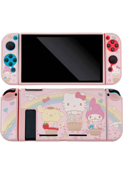 Nintendo Switch ile Uyumlu Kılıf Nintendo Switch Için Takılabilir Yumuşak Koruyucu Kılıf Kapağı (Yurt Dışından)