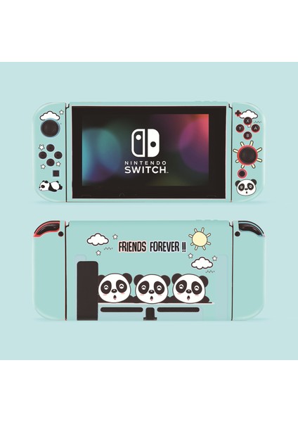 Switch Için Koruyucu Kılıf Nintendo Switch Konsolu ve Joy-Con ile Uyumlu Tpu Ince Kılıf Kapağı (Yurt Dışından)
