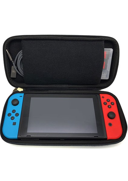 Nintendo OLED Için Anahtar Kutusu Anahtar Taşıma Çantası Taşınabilir Seyahat Taşıma Çantası Nintendo Switch OLED ve Aksesuarlarıyla Uyumlu (Yurt Dışından) modelleri