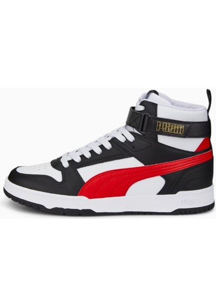 Rbd Game - Erkek White-Red-Black Bilekli Spor Ayakkabı - 385839 05