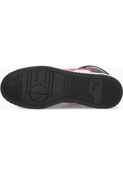 Rbd Game - Erkek White-Red-Black Bilekli Spor Ayakkabı - 385839 05