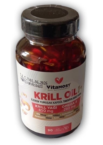 Krill Oil 90 Kapsül
