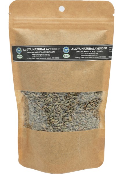 Al & Yanatura Lavender Kurutulmuş Organik Tıbbi Lavanta Çayı 25 gr.
