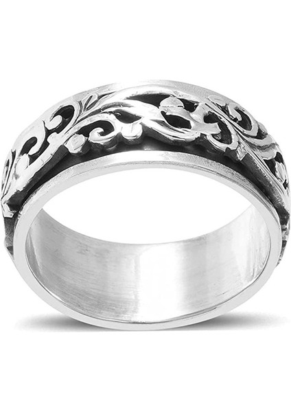 Moda Çift Yüzük Gümüş-Kelt (Yurt Dışından)