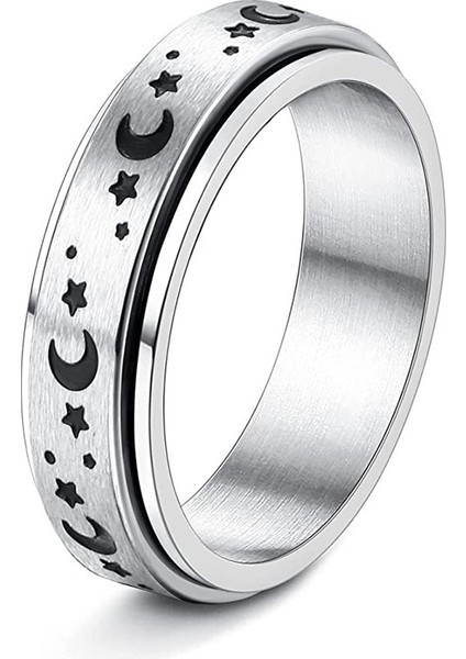 Moda Çift Yüzük Gümüş-Xingyue (Yurt Dışından)