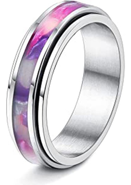 Moda Çift Yüzük Gümüş-Kabuk (Yurt Dışından)