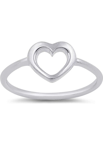 Moda Çift Yüzük Gümüş-Aşk Yüzük (Yurt Dışından)