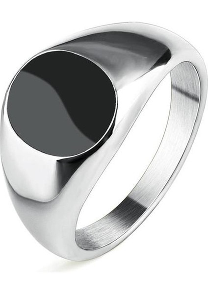 Moda Çift Yüzük Gümüş-Yuvarlak (Yurt Dışından)