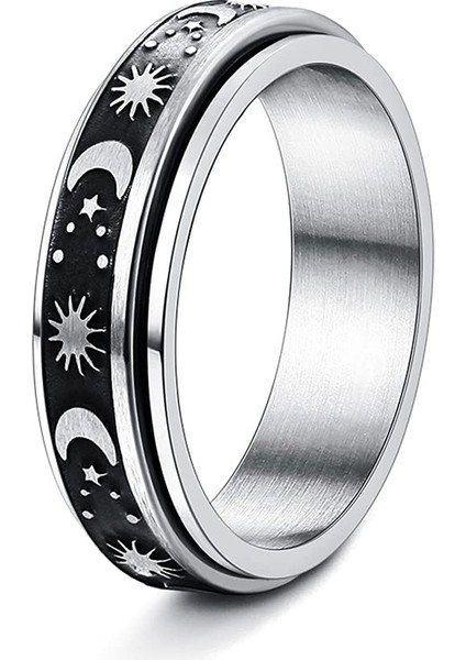 Moda Çift Yüzük Gümüş-Xingyue (Yurt Dışından)