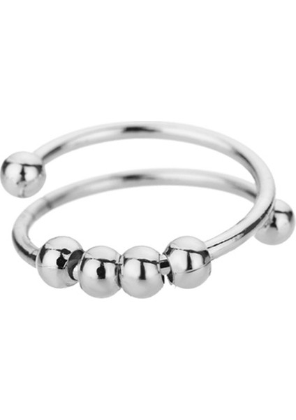 Şık Çift Yüzükleri Gümüş (Yurt Dışından)