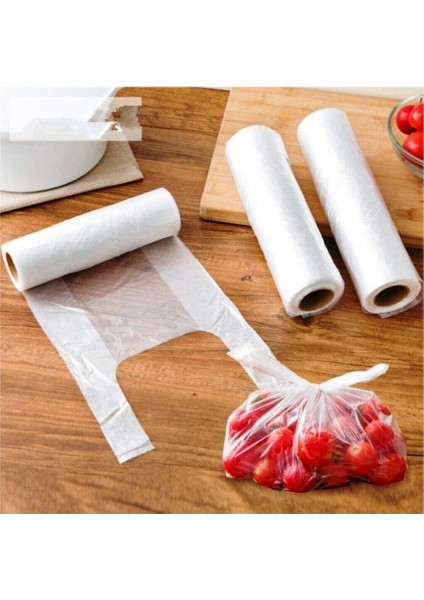 Manav Poşeti Hışır Atlet Poşet Rulo Mat Poşet Büyük Boy 27x55 Cm fiyatları