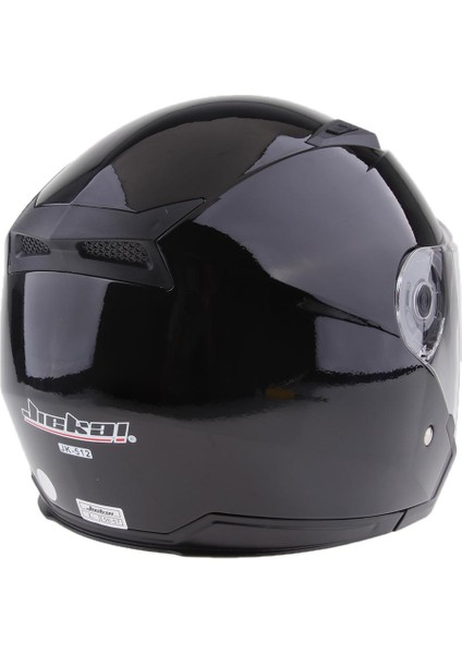 Açık Yüz 3/4 Motosiklet Dot ve Seçin Parlak (Yurt Dışından) modelleri
