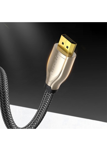 8K 60Hz 4K 144Hz v1.4 DisplayPort Görüntü ve Ses Aktarım Kablosu 3 Metre
