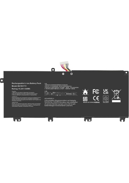 Asus Rog Strix GL503V Laptop Batarya ile Uyumlu Pil