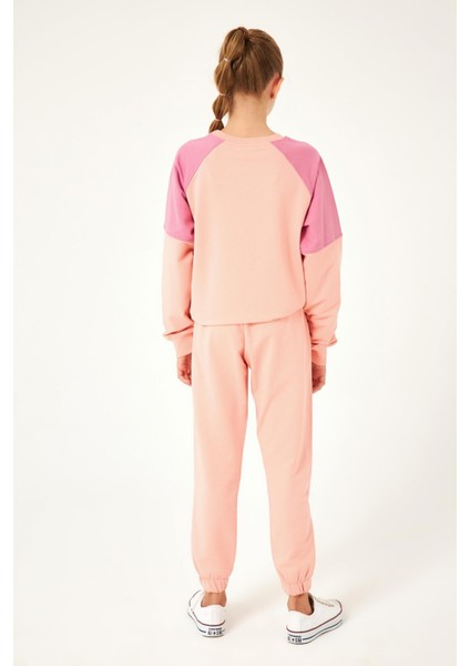 Los Angeles 1998 Baskı Detaylı Kız Çocuk Eşofman Altı Yavruağzı indirimleri