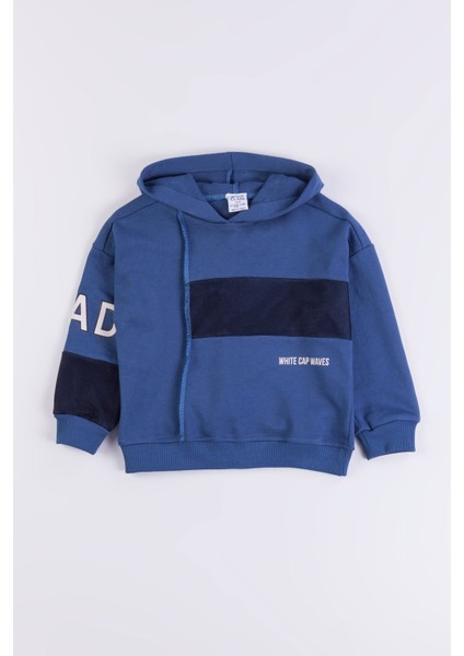 Kapüşonlu Ribanalı Pamuk Erkek Çocuk Sweatshirt indirimleri