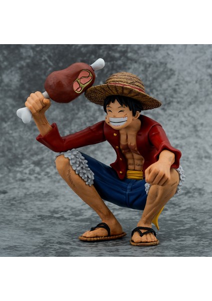 Tek Parça Şekil Çömelmiş Luffy Koa Sanat Modeli Süsleme Oyuncaklar Animasyon Çevresel Hediyeler (Yurt Dışından) fiyatları