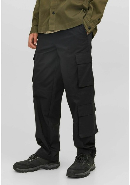 12245086 Jpstbıll Jjvırgo Cargo Pantolon Siyah