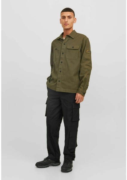 12245086 Jpstbıll Jjvırgo Cargo Pantolon Siyah fiyatları