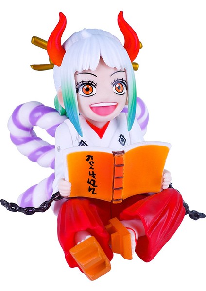 Tek Parça Tek Parça Onigashima Wano Ülke Q Versiyonu Yamato Figürü Kaido'nun Kızı Modeli Süsleme (Yurt Dışından)