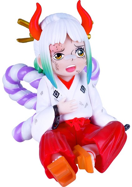 Tek Parça Tek Parça Onigashima Wano Ülke Q Versiyonu Yamato Figürü Kaido'nun Kızı Modeli Süsleme (Yurt Dışından)
