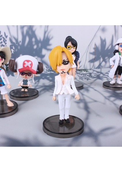 80'li Yıllardan 7 Adet One Piece Figürü Modeli, Luffy Oyuncakları, Usopp Süsleri, Oyuncak Bebekler, Chopper Model Süsleri, Çizgi Roman Sergisi (Yurt Dışından) modelleri