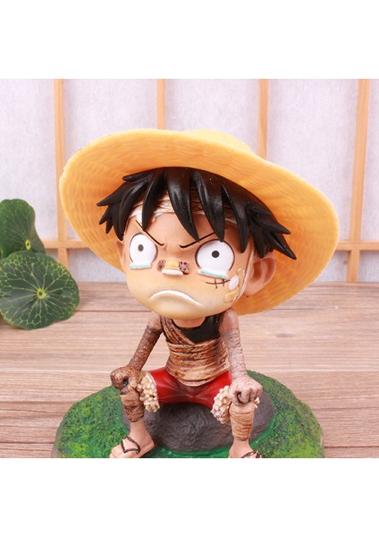 Anime Korsanlar Gk Bandaj Çocukluk Küçük Luffy Oturan Yaralı Ağlayan Sahne El Şekilli Kalıp Süsleme Çizgi Roman Sergisi (Yurt Dışından) fırsatları