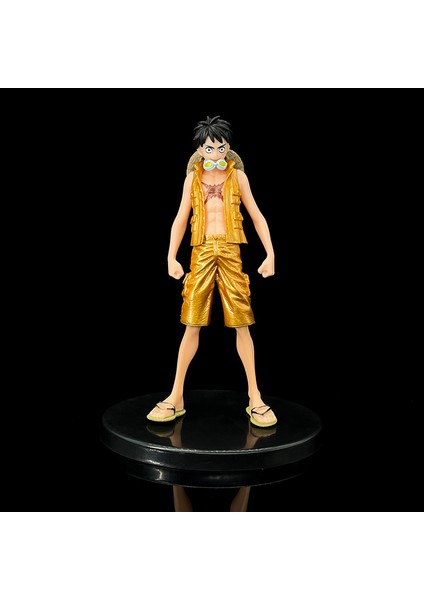 94 Nesilden Oluşan 9 Altın Elbise One Piece Film Sürümü Altın Şehir Luffy 9 Altın Elbise (Yurt Dışından) modelleri