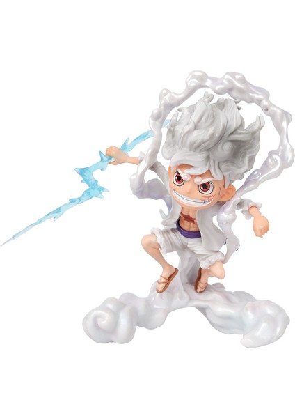 Tek Parça Sd Nika Luffy Beşinci Vites Luffy Meyve Uyanış Modeli Süsler Heykeli Kutulu Şekil (Yurt Dışından)