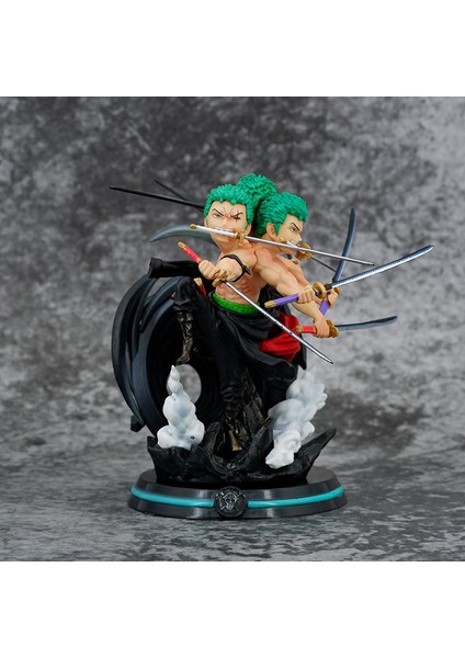 Tek Parça Gk Siyah Halat Tornado Zoro Wcf Onigashima Ultimate Rezonans Serisi Heykeli Kutulu Şekil Modeli (Yurt Dışından)