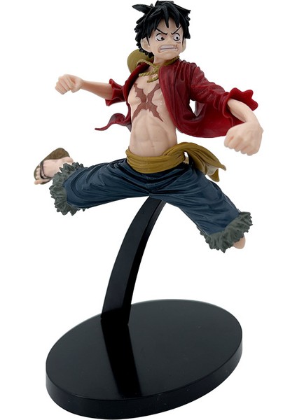 Kutulu Tek Parça Delme Tarzı Kazanan Luffy Anime Figürü Oyuncak Modeli Bebek Bebek Araba Süsleme (Yurt Dışından)