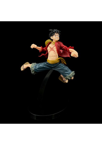 Kutulu Tek Parça Delme Tarzı Kazanan Luffy Anime Figürü Oyuncak Modeli Bebek Bebek Araba Süsleme (Yurt Dışından)